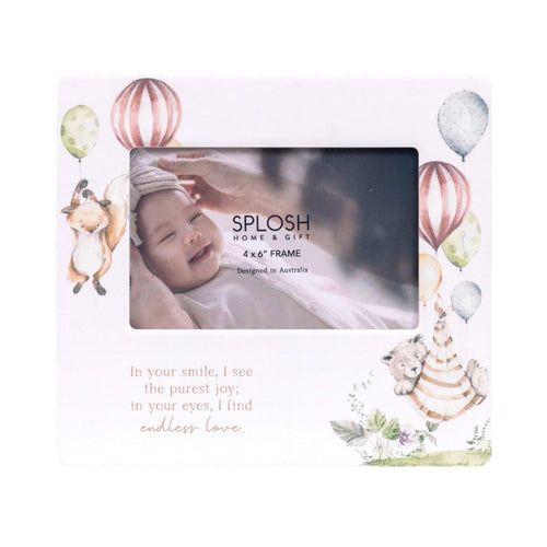 Tiny Wonders Smile Ceramic Frame 4x6