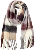 Quincey Scarf Black & White