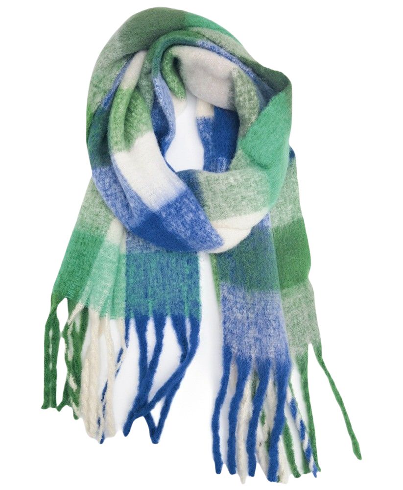 Quincey Scarf Blue & Green