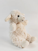 Load image into Gallery viewer, Curly Sheep Soft Toy White 18cm