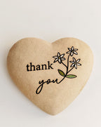 Thankyou heart Stone Sand
