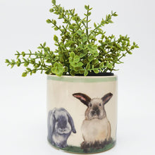 Load image into Gallery viewer, Bunny Planter Brown 12cm