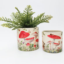 Load image into Gallery viewer, Enchanted Garden Planter Red 14cm