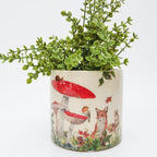 Enchanted Garden Planter Red 12cm