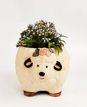 Load image into Gallery viewer, Sheep with Flowers Planter Sand