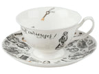V&A Alice Tea Cup/Saucer Set