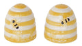 Bee Hive Salt & Pepper Shakers Yellow