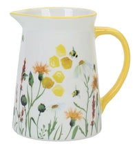 Load image into Gallery viewer, Bee Meadow Jug Yellow 15cm