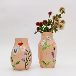 Ella Vase Pink 18cm