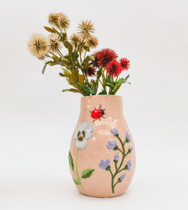 Ella Vase Pink 18cm