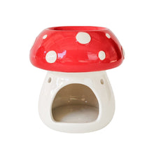 Load image into Gallery viewer, Toadstool Oil Burner Red