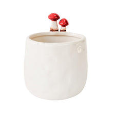 Load image into Gallery viewer, Toadstool Planter White 11cm