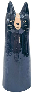Bailey Cat Vase Black 23cm