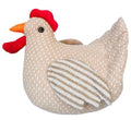 Chicken Doorstopper Beige 24cm