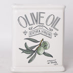 Olive Oil Classic Vessel White 14cm
