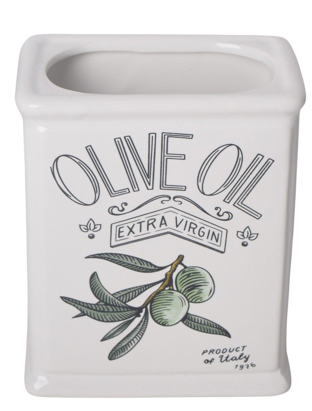 Olive Oil Classic Vessel White 14cm