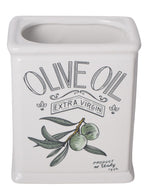 Olive Oil Classic Vessel White 14cm