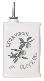 Olive Oil Classic Oil Decanter White 17cm
