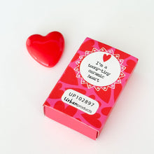 Load image into Gallery viewer, Love Heart Matchbox Memory Pink