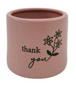 Thank you Vessel Pink 7cm