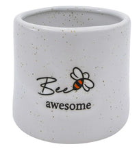 Load image into Gallery viewer, Bee Awesome Vessel White 7cm