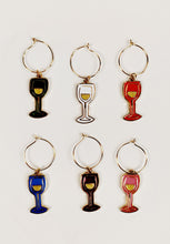 Load image into Gallery viewer, Wine O&#39;Clock Wine Charms Set of 6