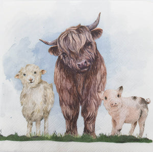 Highland & Friends Napkins