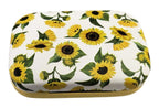 Sunflower Mini Travel Case Yellow 9cm