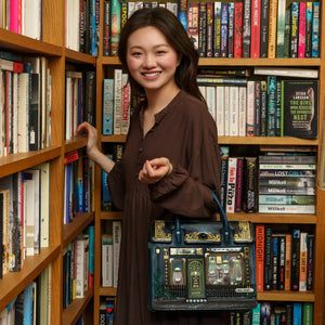 Between the Covers Bookbinder Ruby Backpack