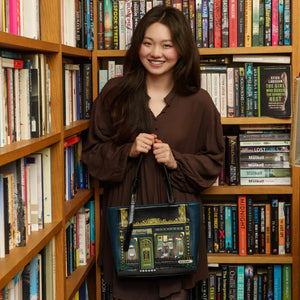 Between the Covers Bookbinders Shopper Bag