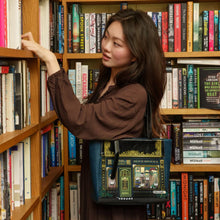 Load image into Gallery viewer, Between the Covers Bookbinders Shopper Bag