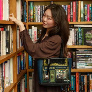 Between the Covers Bookbinders Shopper Bag