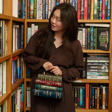 Load image into Gallery viewer, Between the Covers Bookbinders Book Stack Bag