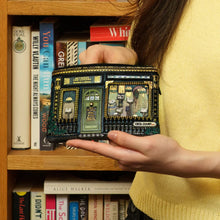 Load image into Gallery viewer, Between the Covers Bookbinders Zipper Coin Purse