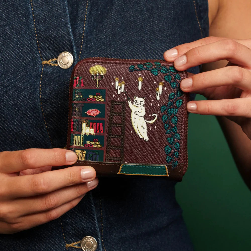 Mystic Wicks Candle & Wandmakers Square Wallet