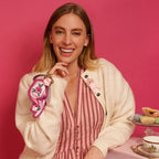 Perfectly Pink Afternoon Tea Bus Key Charm