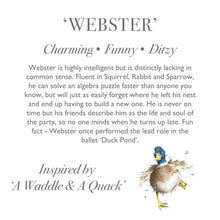 Load image into Gallery viewer, Wrendale Plush Webster