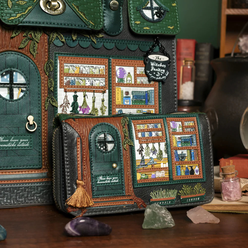 The Witches Pantry Medium Ziparound Wallet