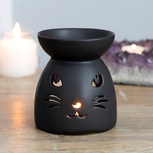Load image into Gallery viewer, Black Cat Wax/Oil Burner