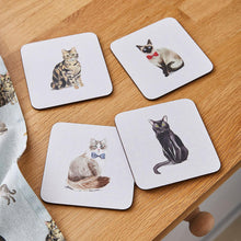 Load image into Gallery viewer, Curious Cats Coasters