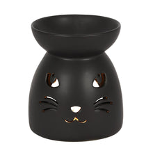 Load image into Gallery viewer, Black Cat Wax/Oil Burner