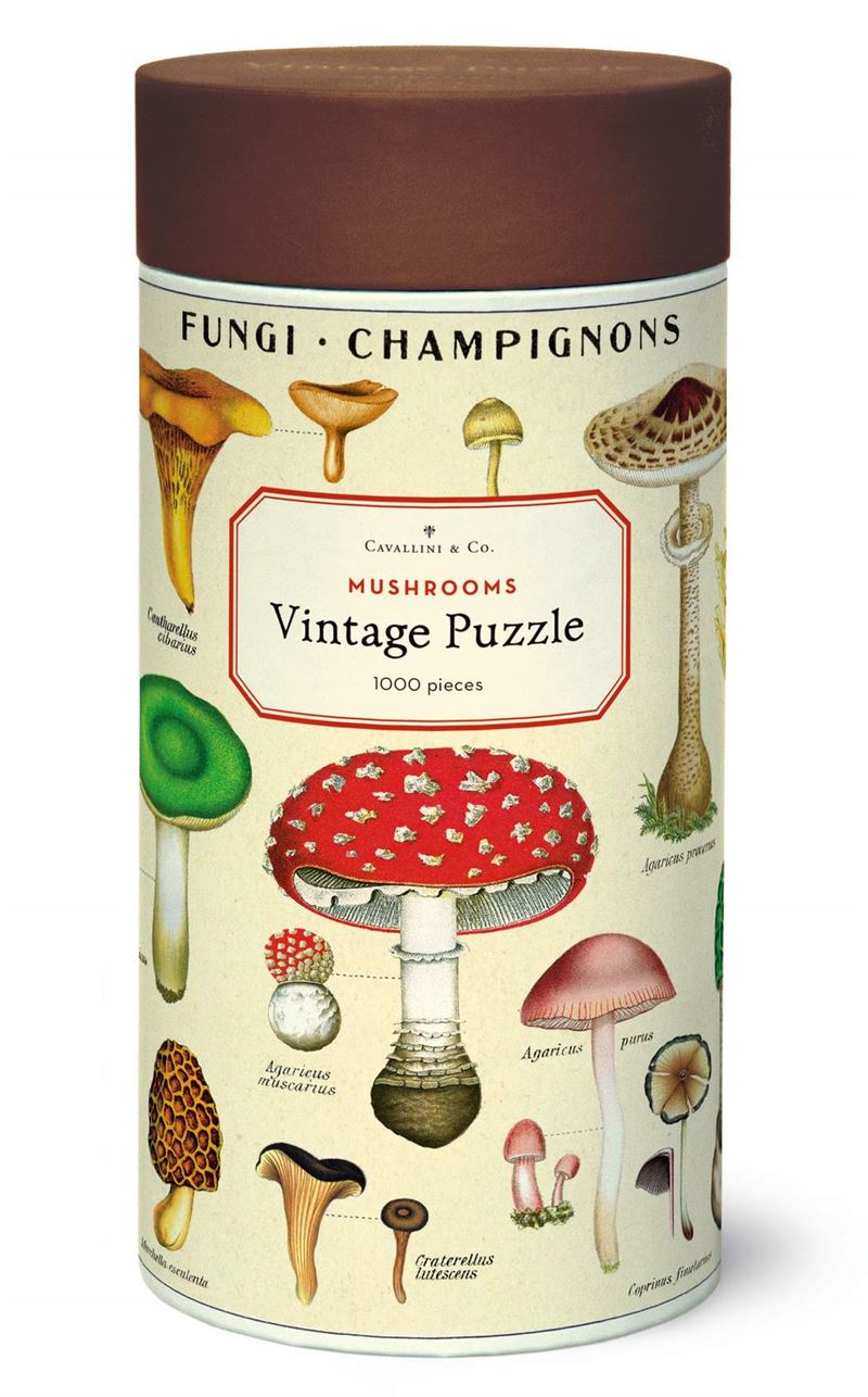 Mushroom 1000p Vintage Puzzle