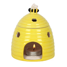 Load image into Gallery viewer, Yellow Beehive Wax/Oil Burner