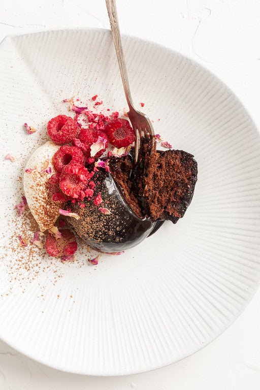 4 Pack Dark Chocolate Steam Puddings