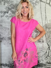 Load image into Gallery viewer, Hot Pink Bella Rose Kennedy Dress