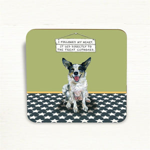 Assorted 'Little Dog Laughed' Drink Coasters