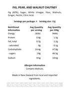 Fig, pear & walnut Chutney