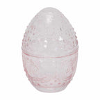 Glass Easter Egg Pink