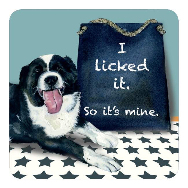 Assorted 'Little Dog Laughed' Drink Coasters