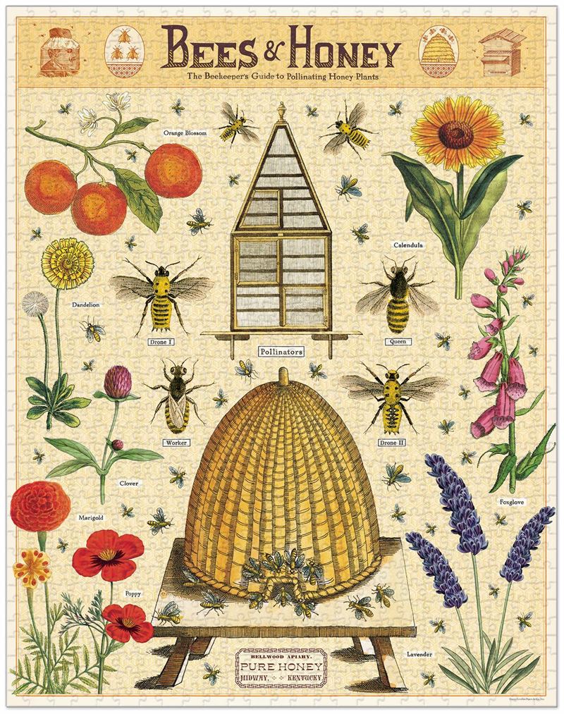 Bee 1000 Piece Vintage Puzzle